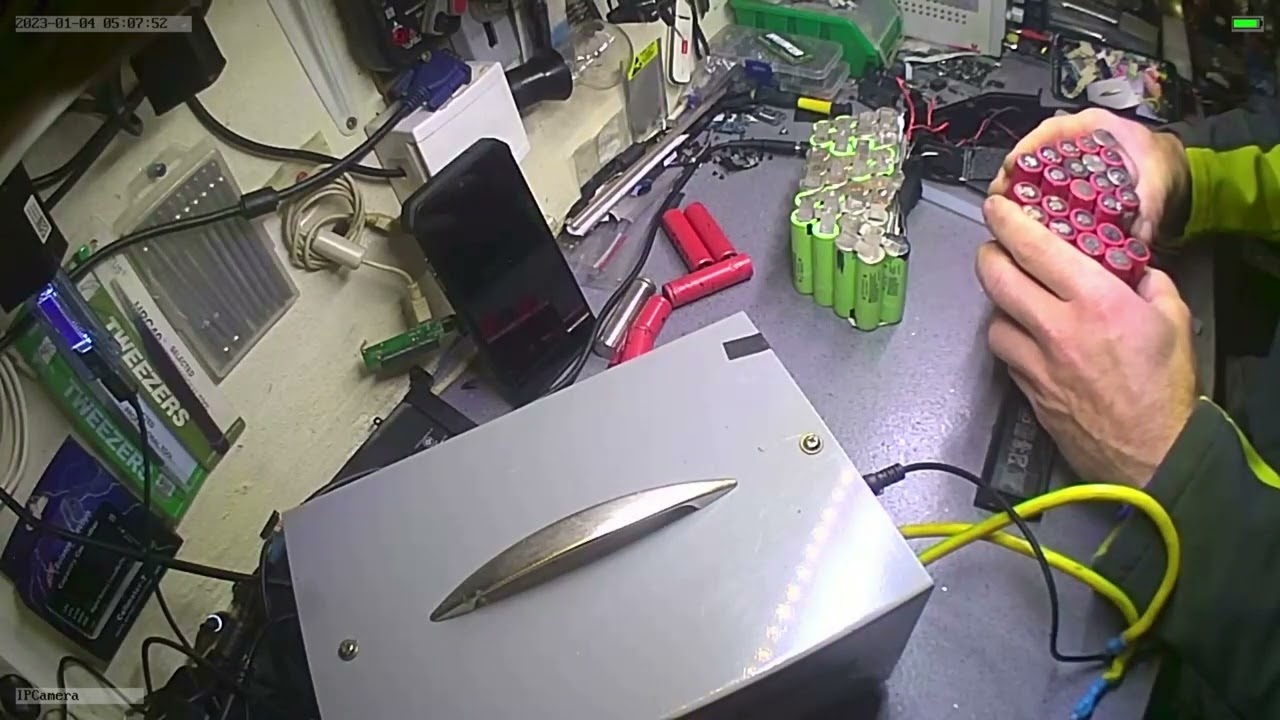 Rebuild eBike Panterra Victoria 25V 11Ah battery pack