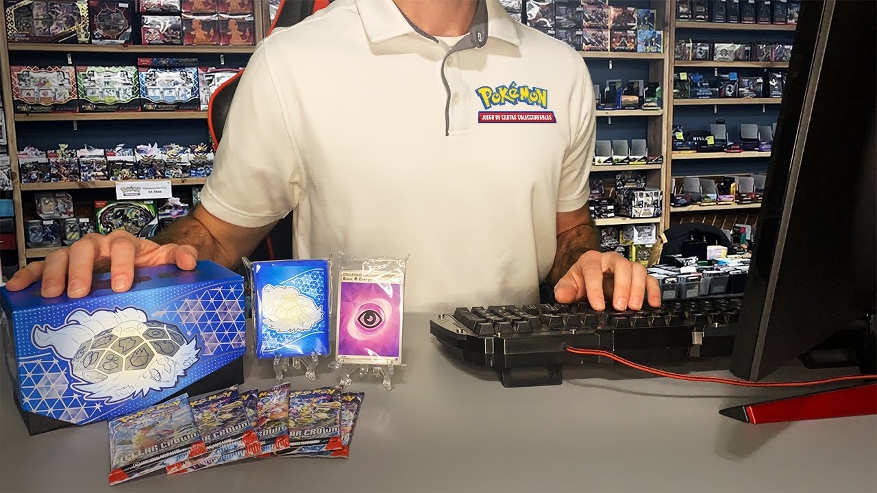 [ASMR] Pokémon Card Deck Building at Pre Release Tournament | 🎴 Roleplay, Booster Pack Opening 🎴 |