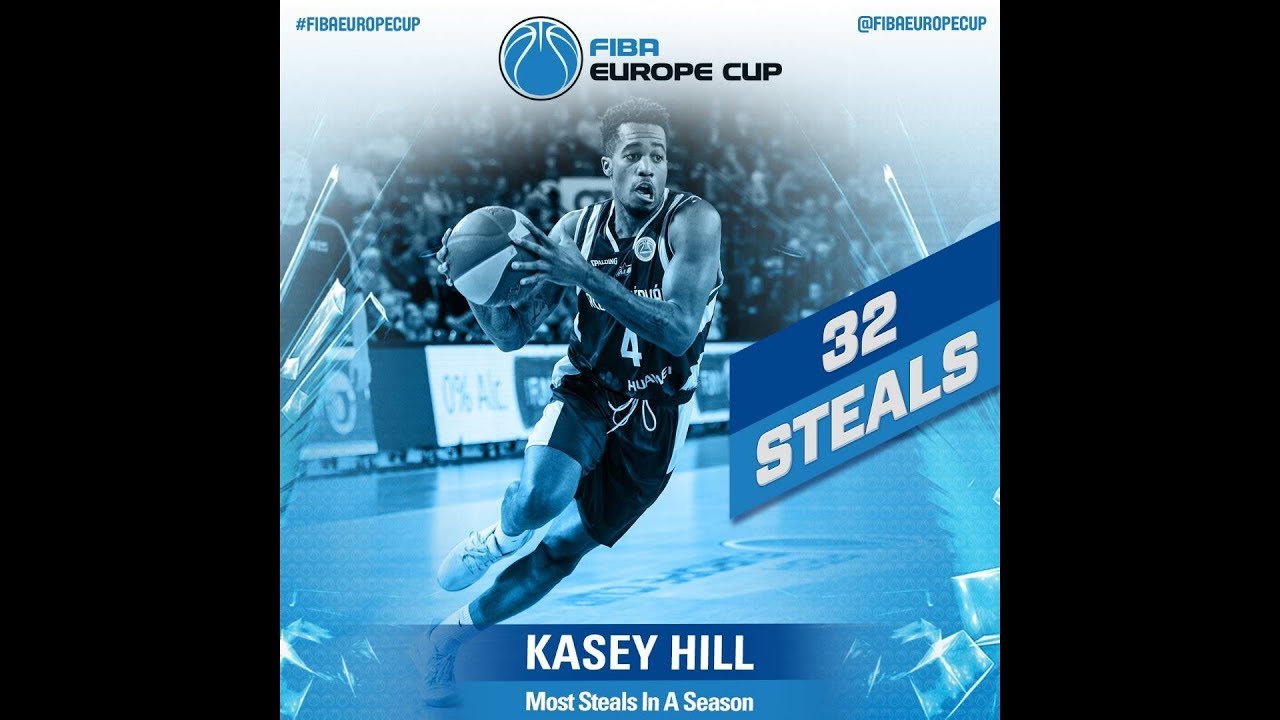Kasey Hill 2017/18 Champions League & Europe Cup Highlights