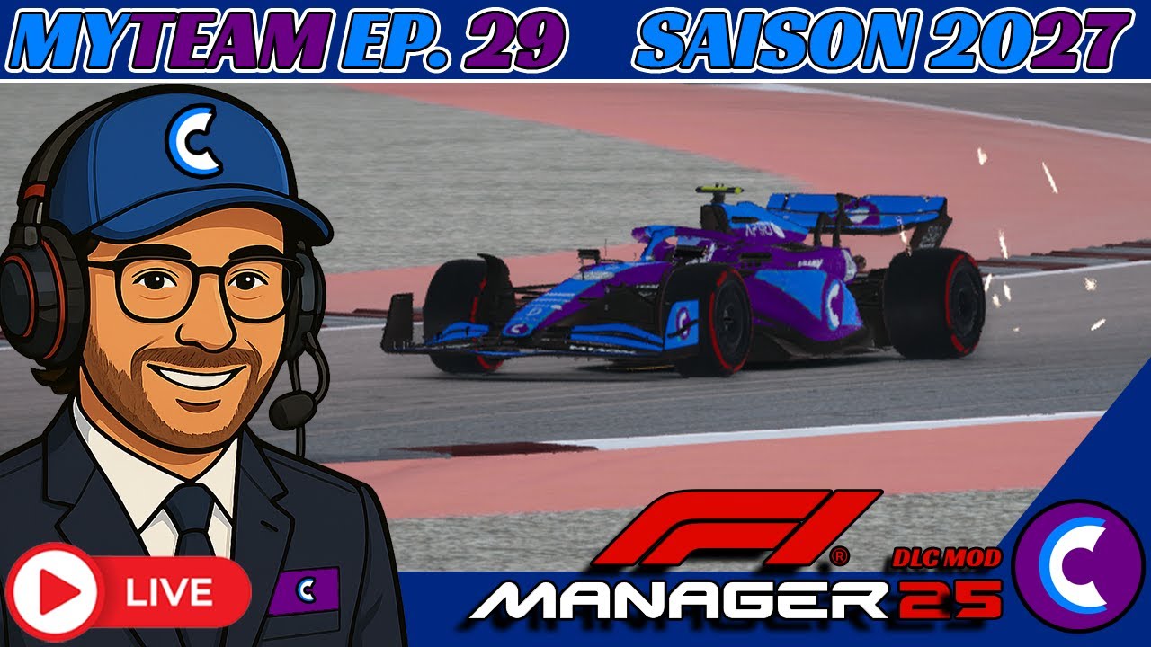 RICCIARDO PEUT-IL SURPASSER HAMILTON ? | MYTEAM | F1 MANAGER 25 | EP.29 [QC/FR]
