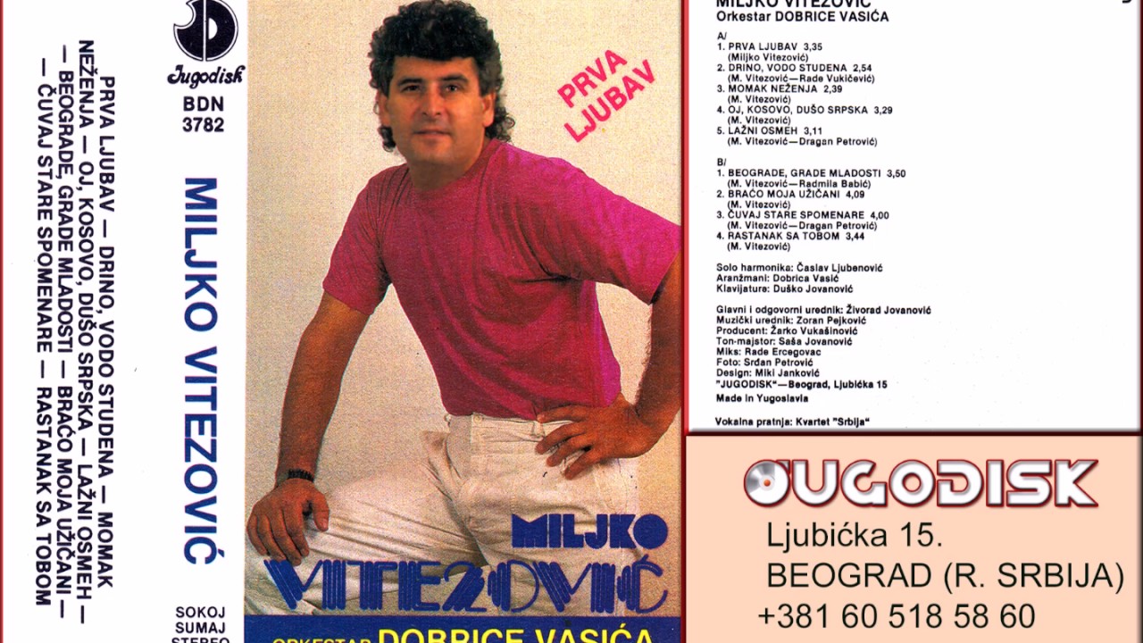 Miljko Vitezovic - Cuvaj stare spomenare - (Audio 1990)