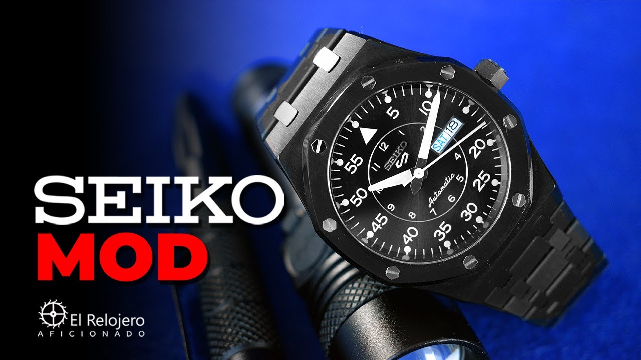 Como montar tu Seiko Mod Royal SEIKOAK [Watch Modding]
