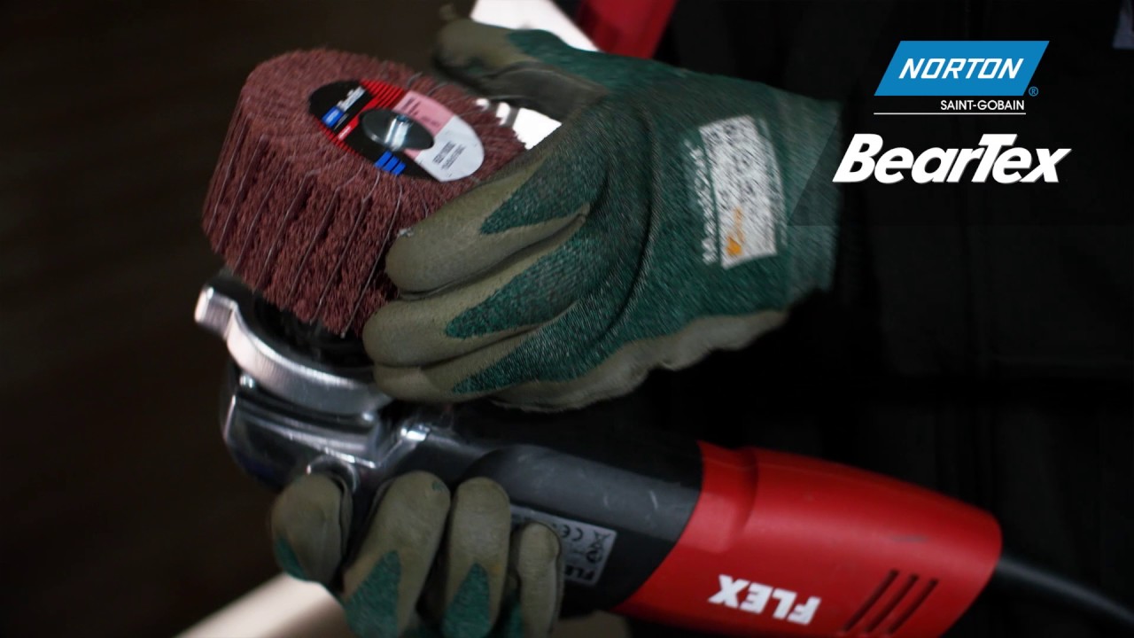 Blending & Finishing large surface areas with BearTex Satinex Wheels