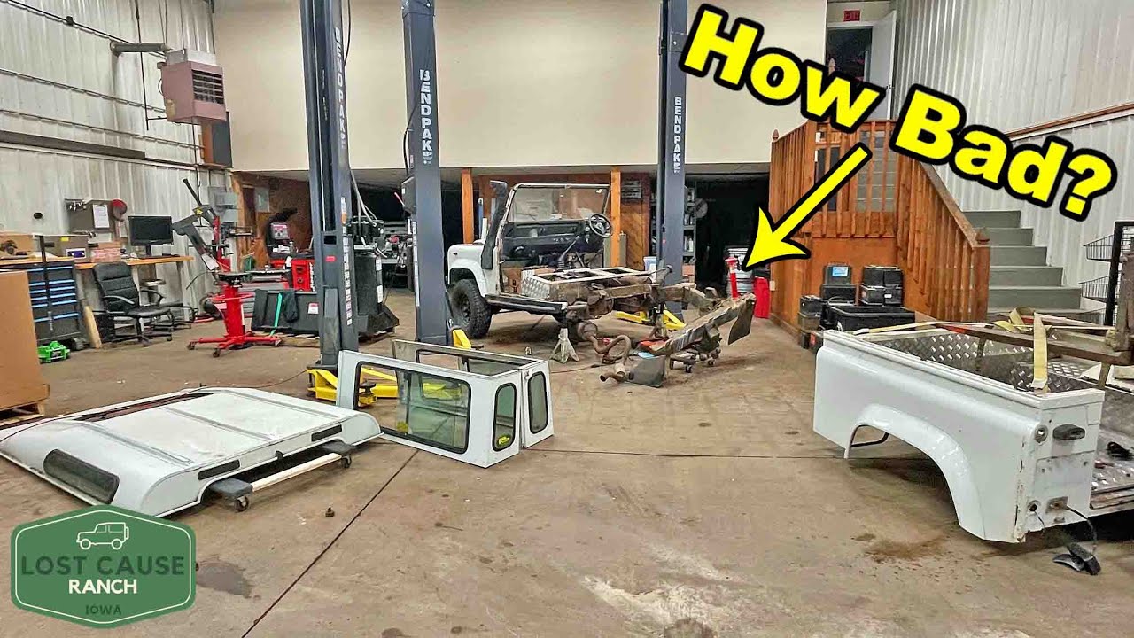 Too BAD to FIX? How rusty is our LS3 Land Rover Defender