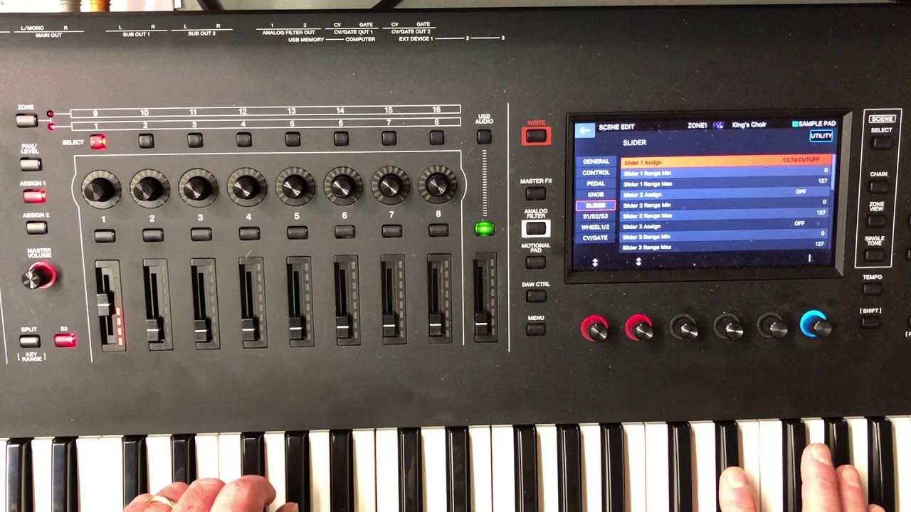 Roland Fantom: More Performance Control Recording