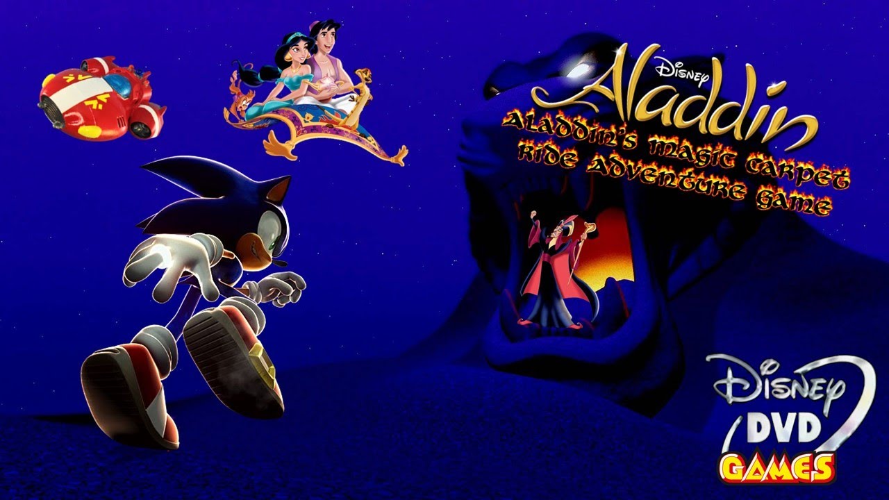 Disney DVD Games Aladdin’s Magic Carpet Ride Adventure Game From Aladdin Special Edition