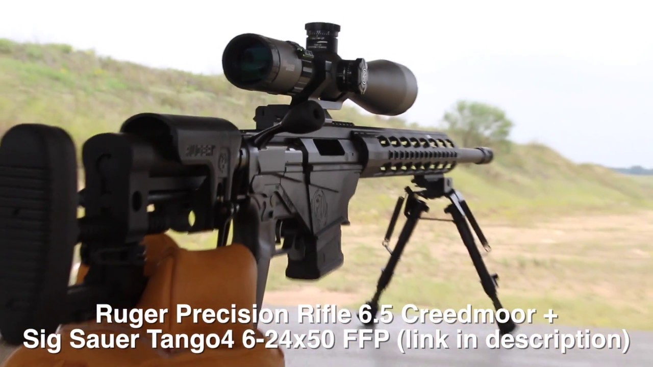 Ruger Precision Rifle 6.5 Creedmoor Shooting 1,000 Yards