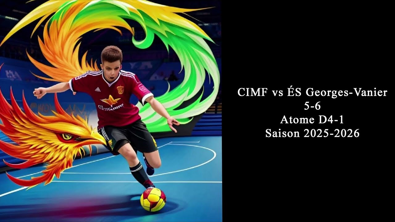 CiMF vs ÉS Georges-Vanier - Atome D4-1 - Saison 2025-2026