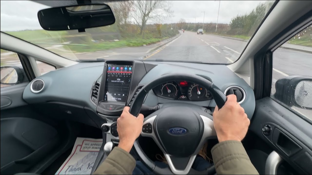 Ford Fiesta MK7 Zetec S 1.6 POV Review Test Drive NO TALKING