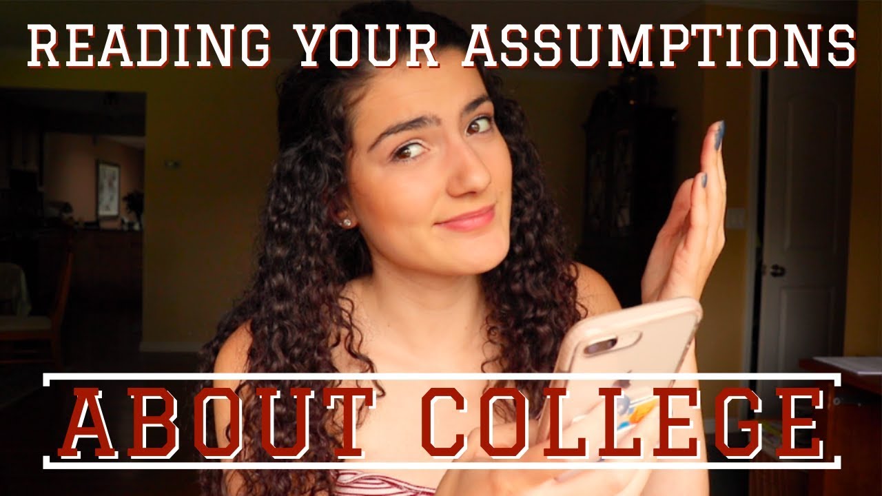 debunking your assumptions about being a college student