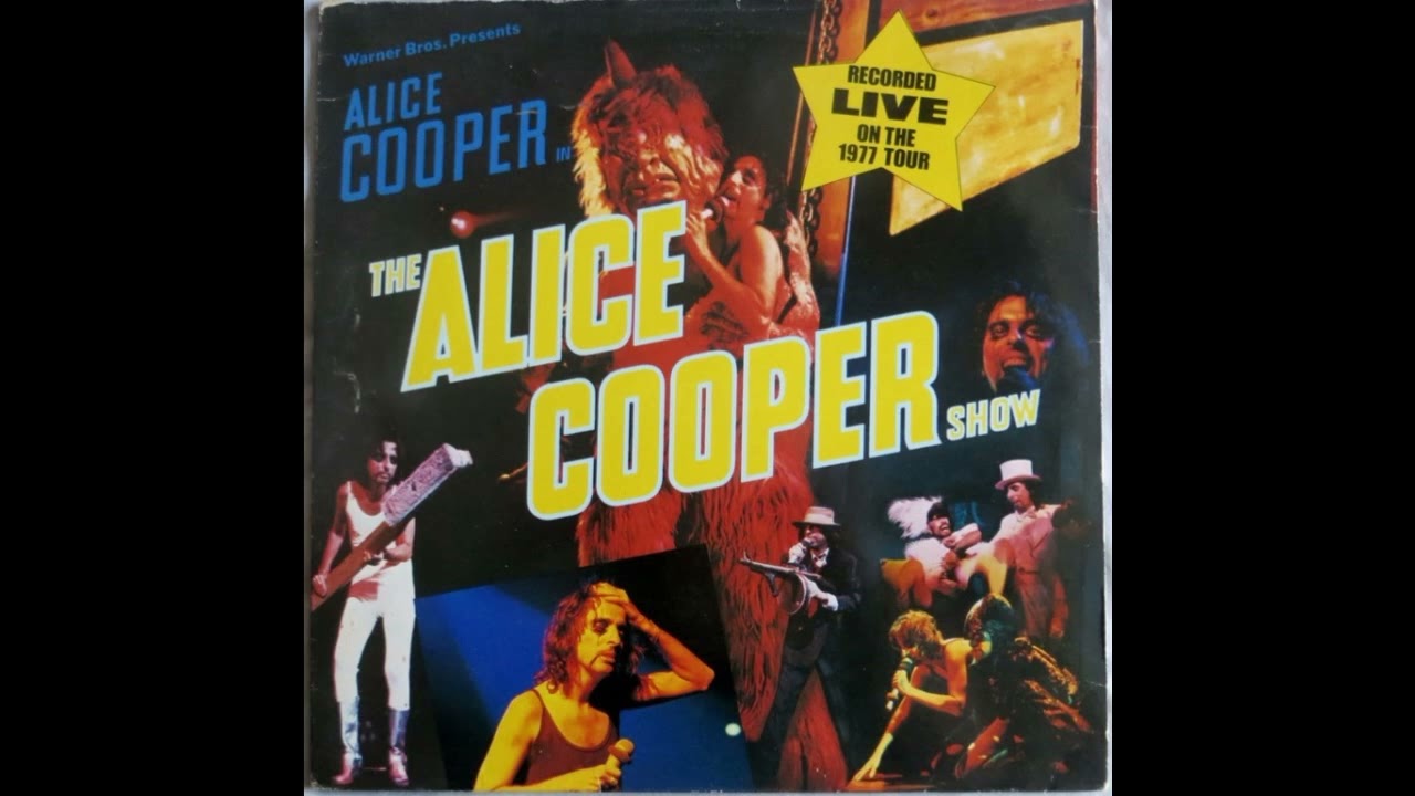 Alice Cooper - Live On The 1977 Tour. Full Album Vinyl