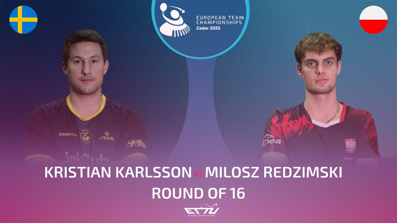 KRISTIAN KARLSSON (SWE) vs MILOSZ REDZIMSKI (POL) | European Championships - Round of 16 Highlights