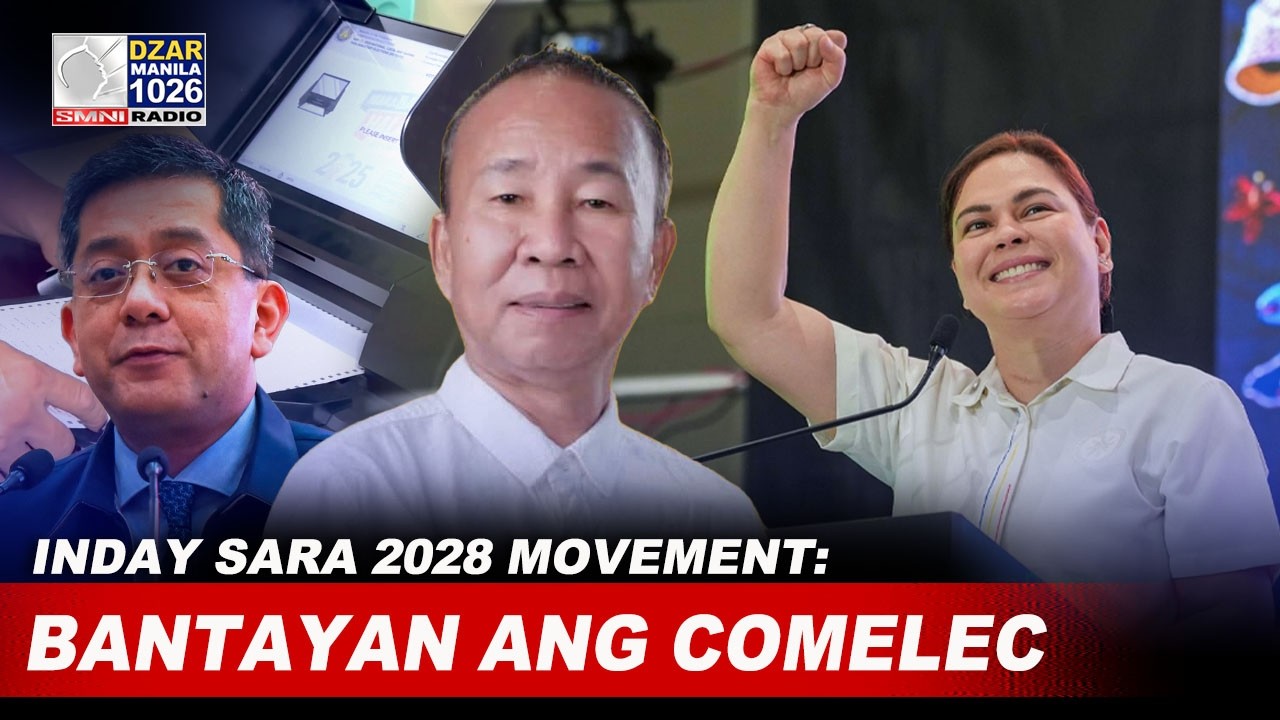 COMELEC, dapat bantayan — Pres. Masanguid, Inday Sara 2028 Movement