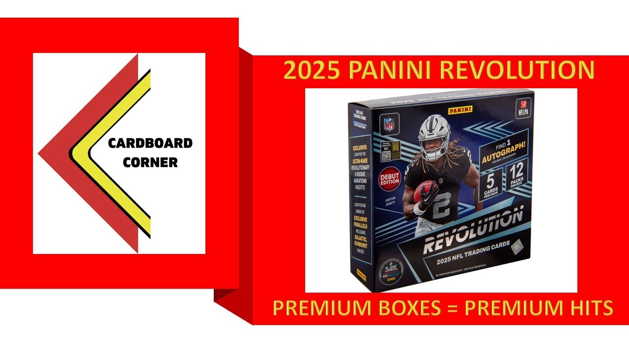 BIG NAME AUTOS! 🔥 2025 Panini Revolution Football Premium Box Opening! LOADED BOXES 🔥 