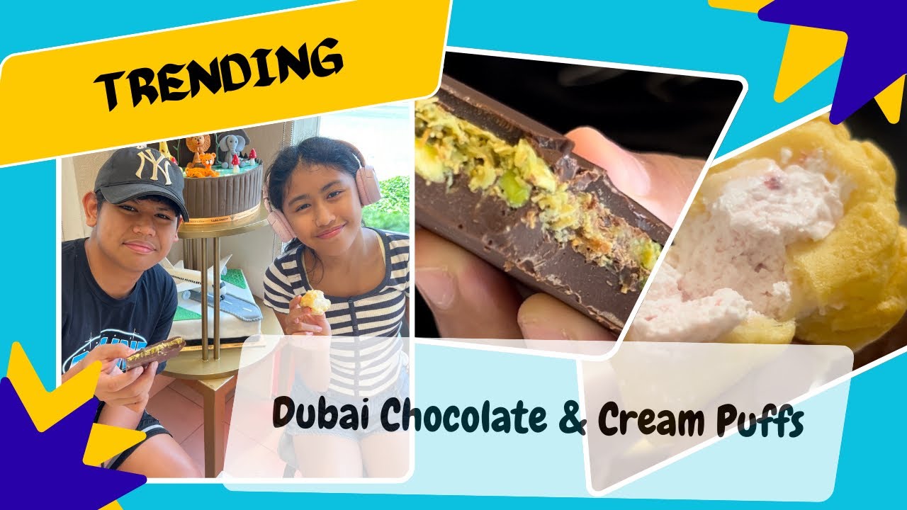 TRENDING: Dubai Chocolate & Persian Cream Puffs
