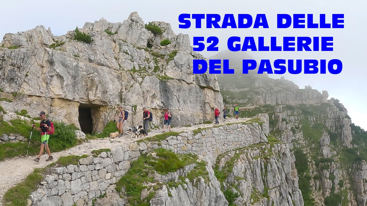 Strada delle 52 gallerie del Pasubio - Rifugio Generale Achille Papa - Dog trekking