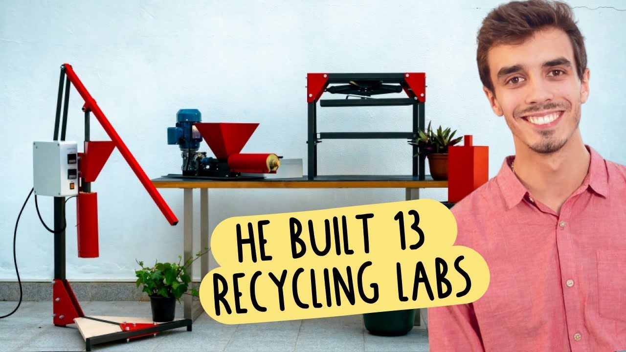 They BUILT 53 recycling machines + 13 labs across Portugal