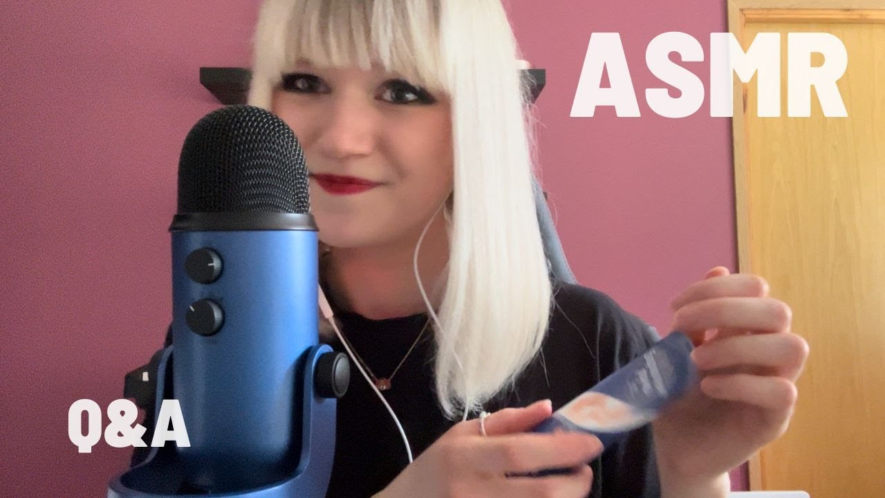 ASMR SUOMI | 1k spessu Q&A 🎉