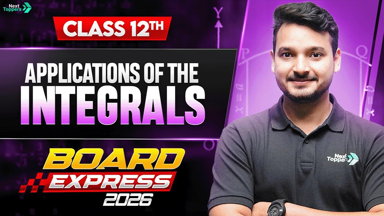 Application of Integrals One Shot in 25 Mins | CBSE Class 12th Maths Important Questions 2025