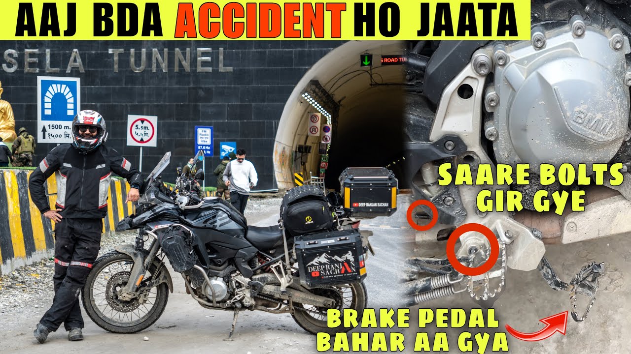 Sela Tunnel Se Pehle Brakes Hi Toot Gye | Avoided Major Mishap | EP-07 Nuranang Waterfalls | Dirang