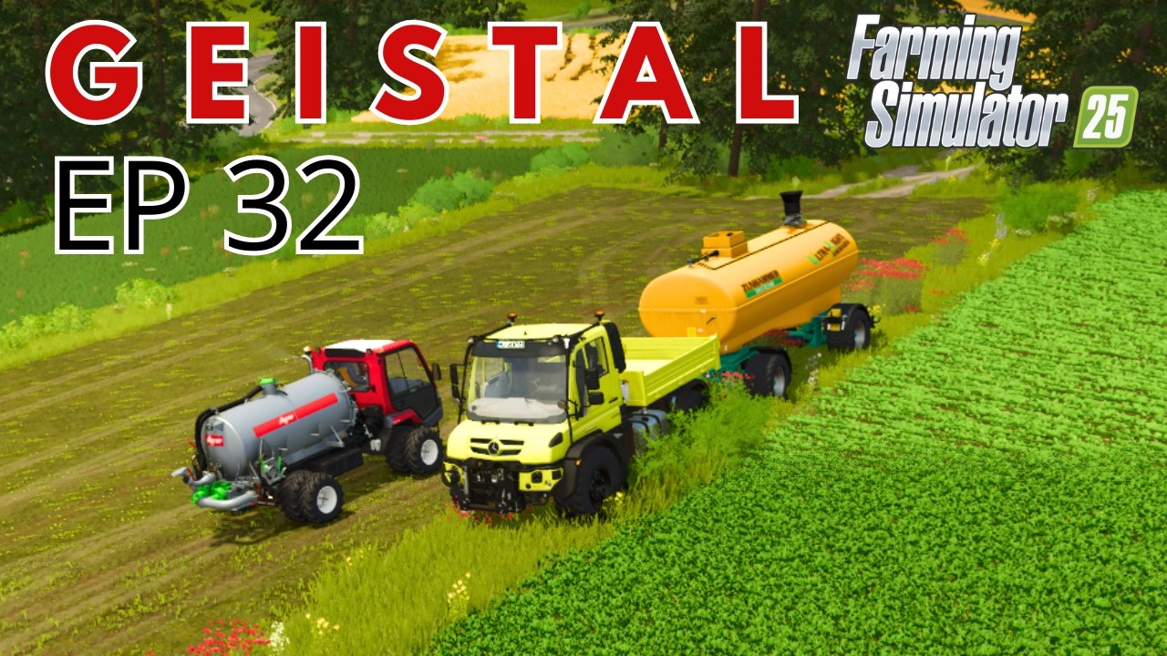 We bought a tank to transport slurry - FS25 - EP 32 - Geistal