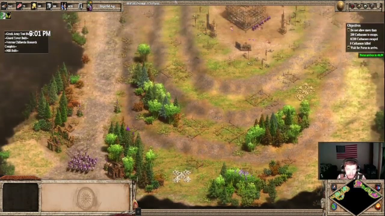 Age of empires DE 2: Alexander the Great (Hard) 15. No Escape
