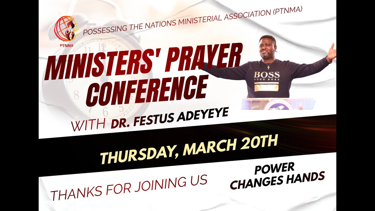 PTNMA Ministers' Prayer Conference   March 2025