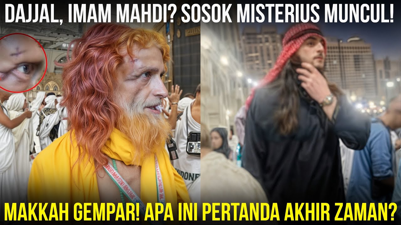 SUBAHANALLAH! ARAB GEMPAR, SOSOK MISTERIUS MUNCUL DI MAKKAH! Diduga Kemunculan Dajjal & Iman Mahdi?