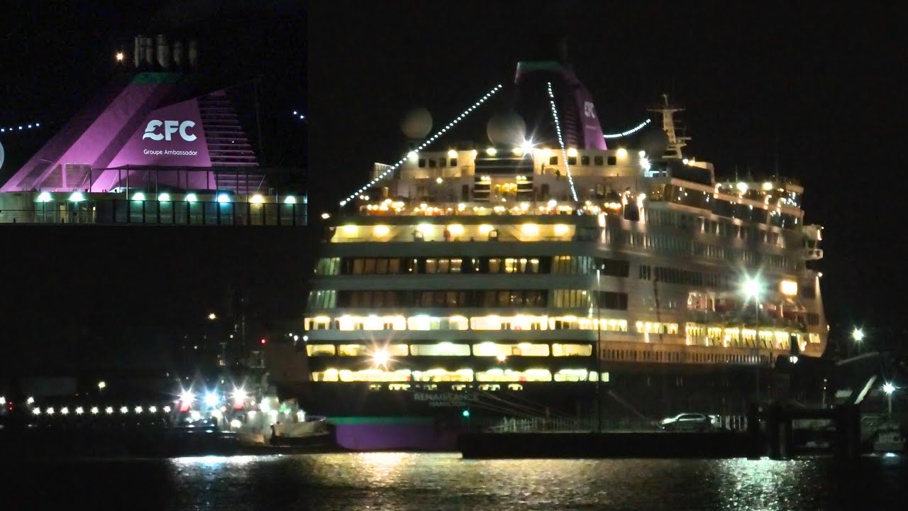 RENAISSANCE departs on maiden cruise for Ambassador