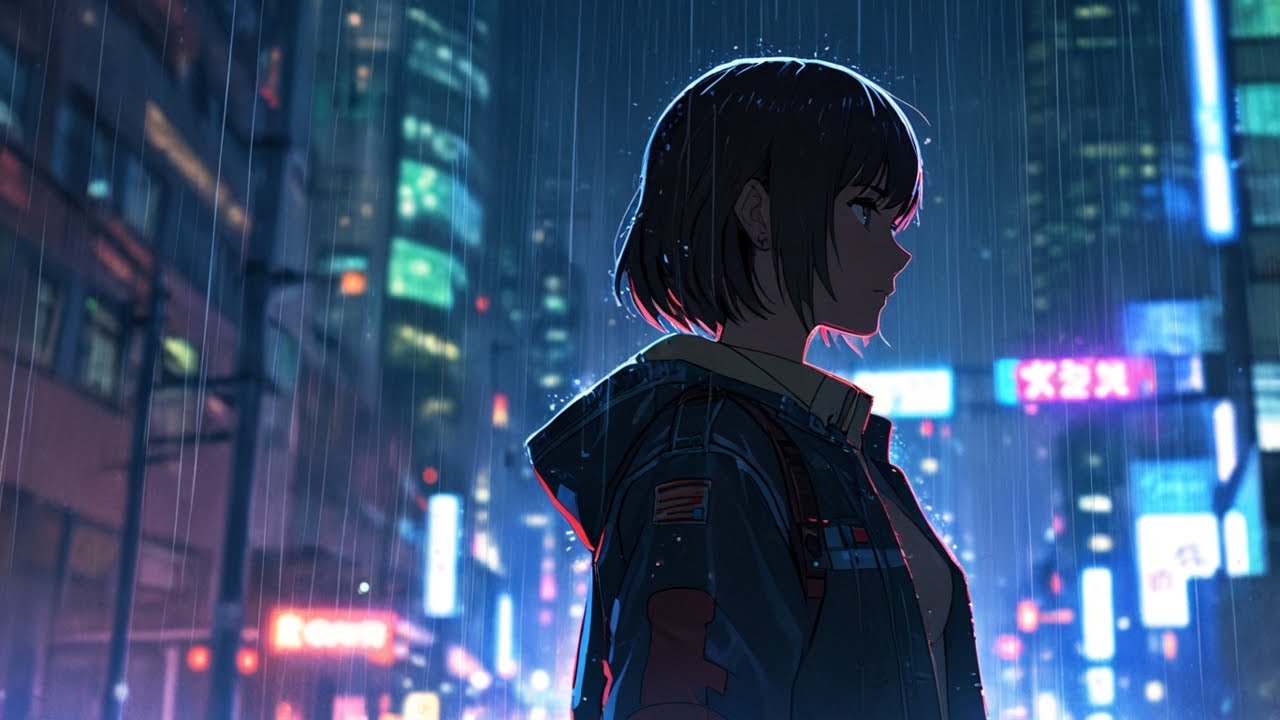Cyberpunk - Rain-Slick Algorithms