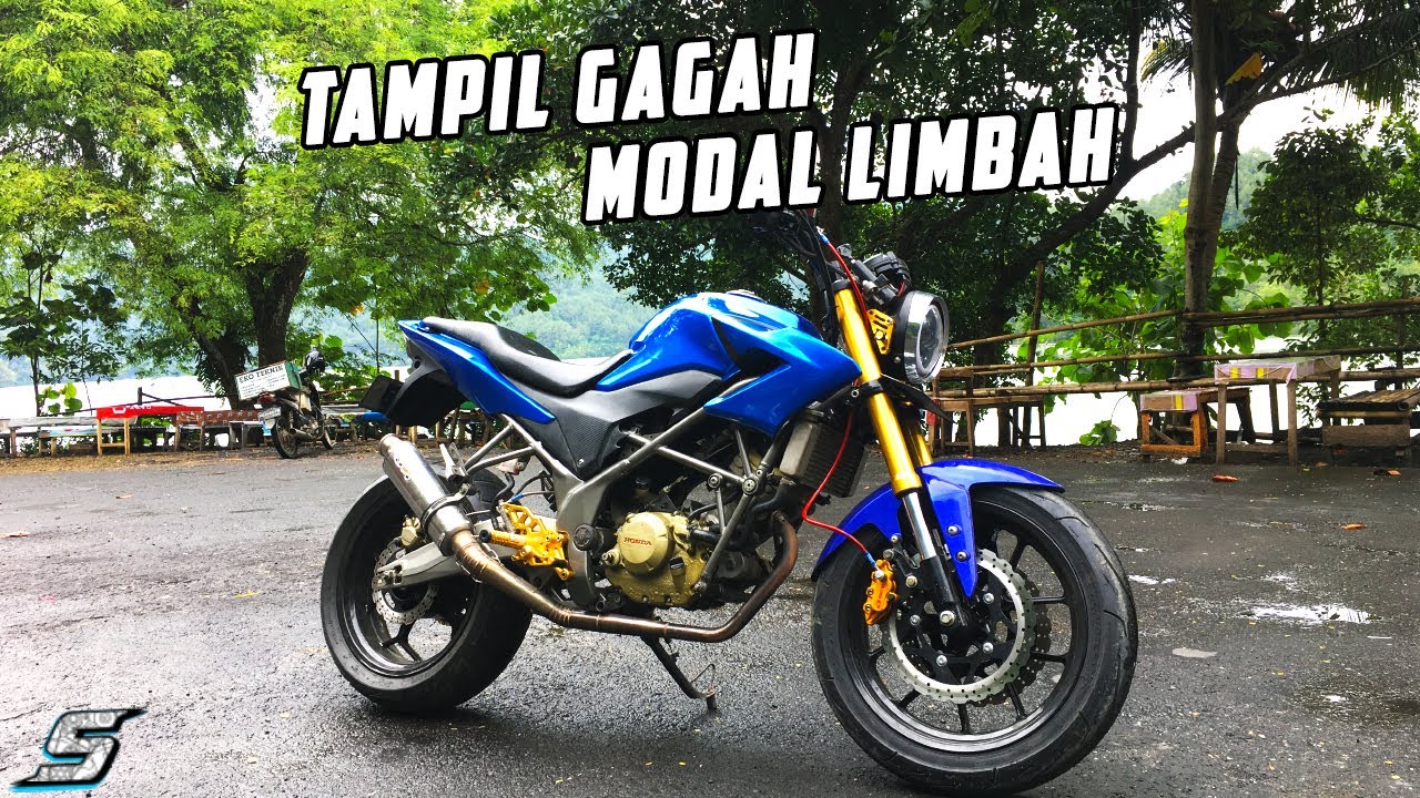 Honda CB150R Streetfire Pakai Kaki-Kaki Gambot Dari Motor Lain
