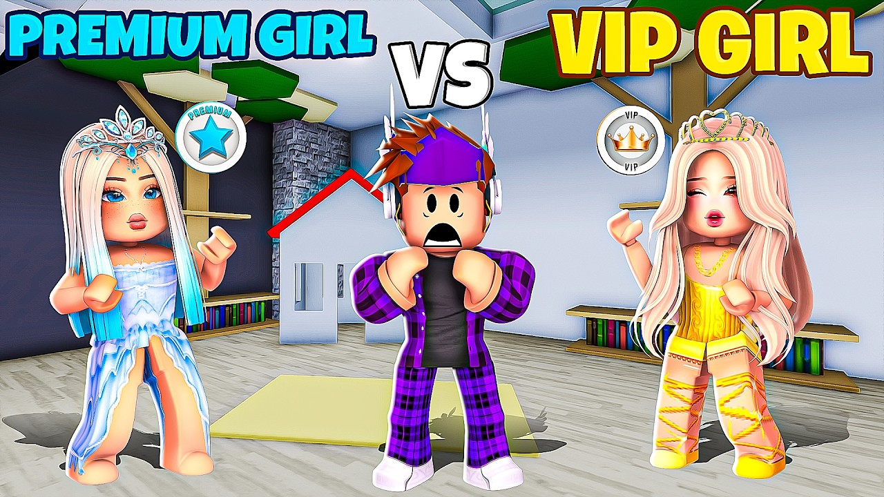 PREMIUM GIRL vs VIP GIRL..(Brookhaven RP)
