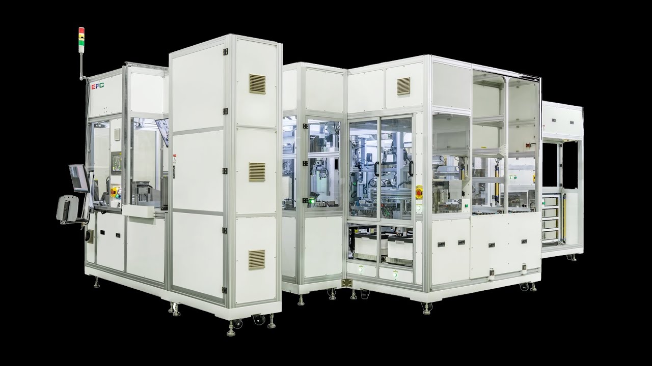 易發精機半導體產業FOUP/FOSB Auto Packing Machine晶圓盒自動包裝機