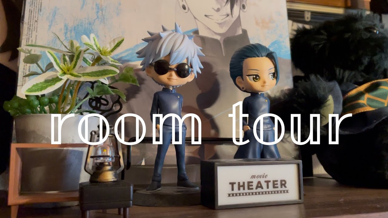 【Vlog】ルームツアー｜6畳半の黒基調・木材多めの同人文字書きヲタク部屋紹介🛌🖥 ⌨️🖱｜room tour