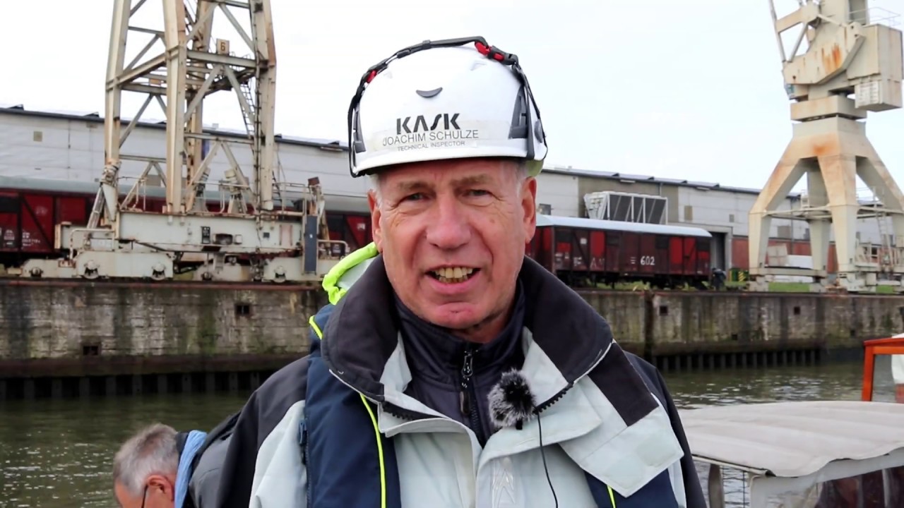Rückblick - 23.10.2019 - Verladung des Lotsenschoners No.5 ELBE