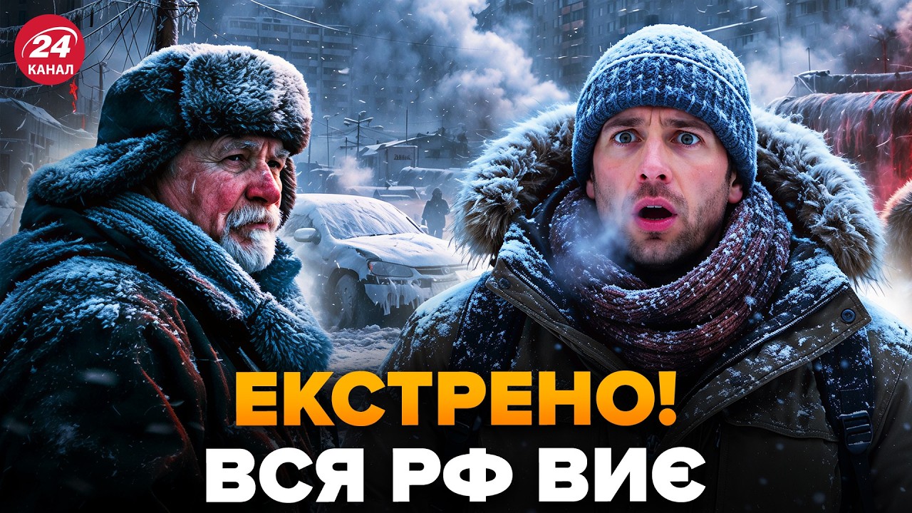 ⚡️В Москве ЧП! Такого РУССКИЕ ЕЩЕ НЕ ВИДЕЛИ: полная КАТАСТРОФА. РФ ЗАМЕРЗАЕТ. Масштабная АВАРИЯ