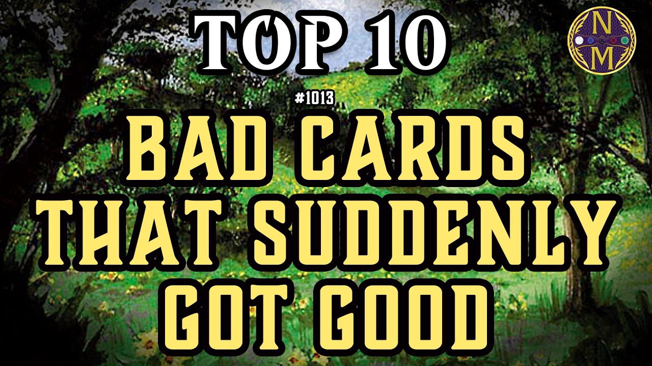 MTG ТОП-10: Эти ВЕЛИКОЛЕПНЫЕ карты Magic раньше были БЕСПОЛЕЗНЫ!