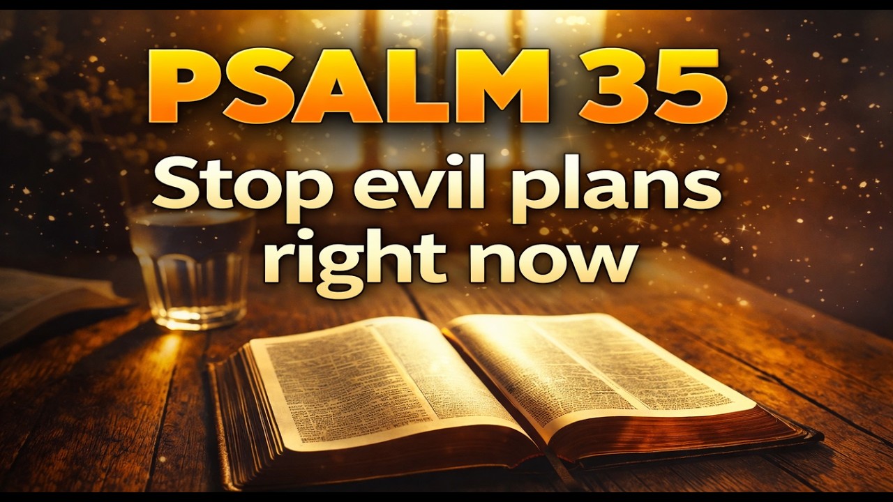 Psalm 35 – Strong Prayer to Destroy Witchcraft, Cancel Evil Plans and Protect your Life
