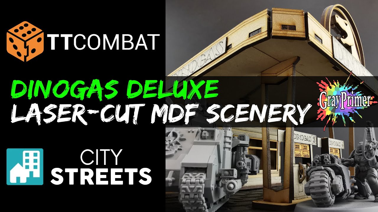 TT Combat Dinogas Deluxe Review - high-detail, low-cost scenery for your Wargaming Battlefield!