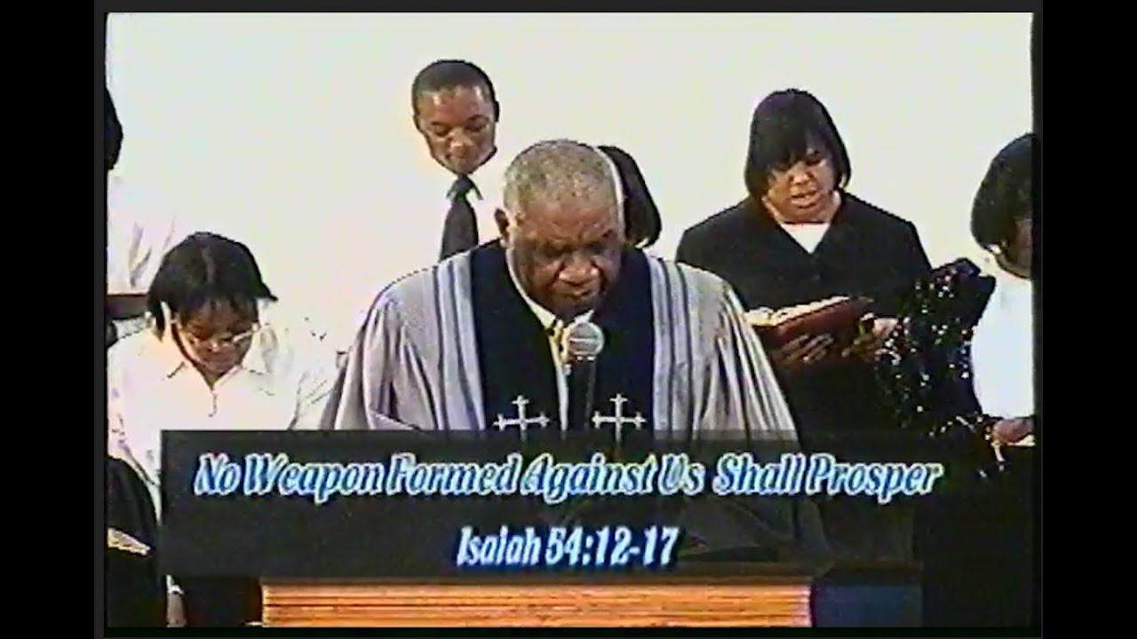 Bishop Ralph D. Terry, Sr. - No Weapon Formed Against Us Shall Prosper