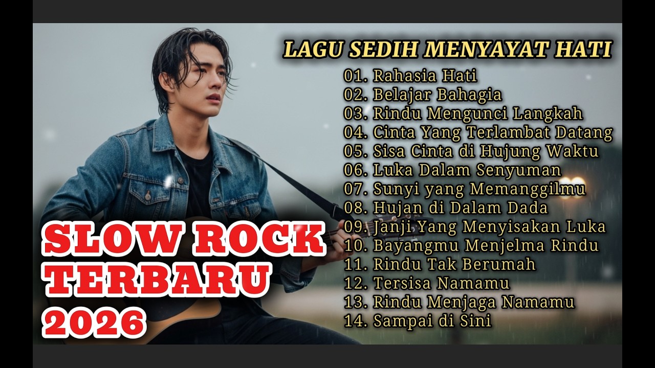 LAGU SLOW ROCK MELAYU TERBARU 2026/Paling Sedih Menyayat Hati/ Slow Melayu/🎶Rahasia Hati