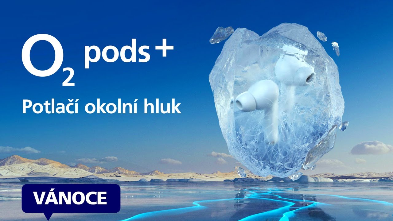 O2 pods+: Potlačte okolní hluk