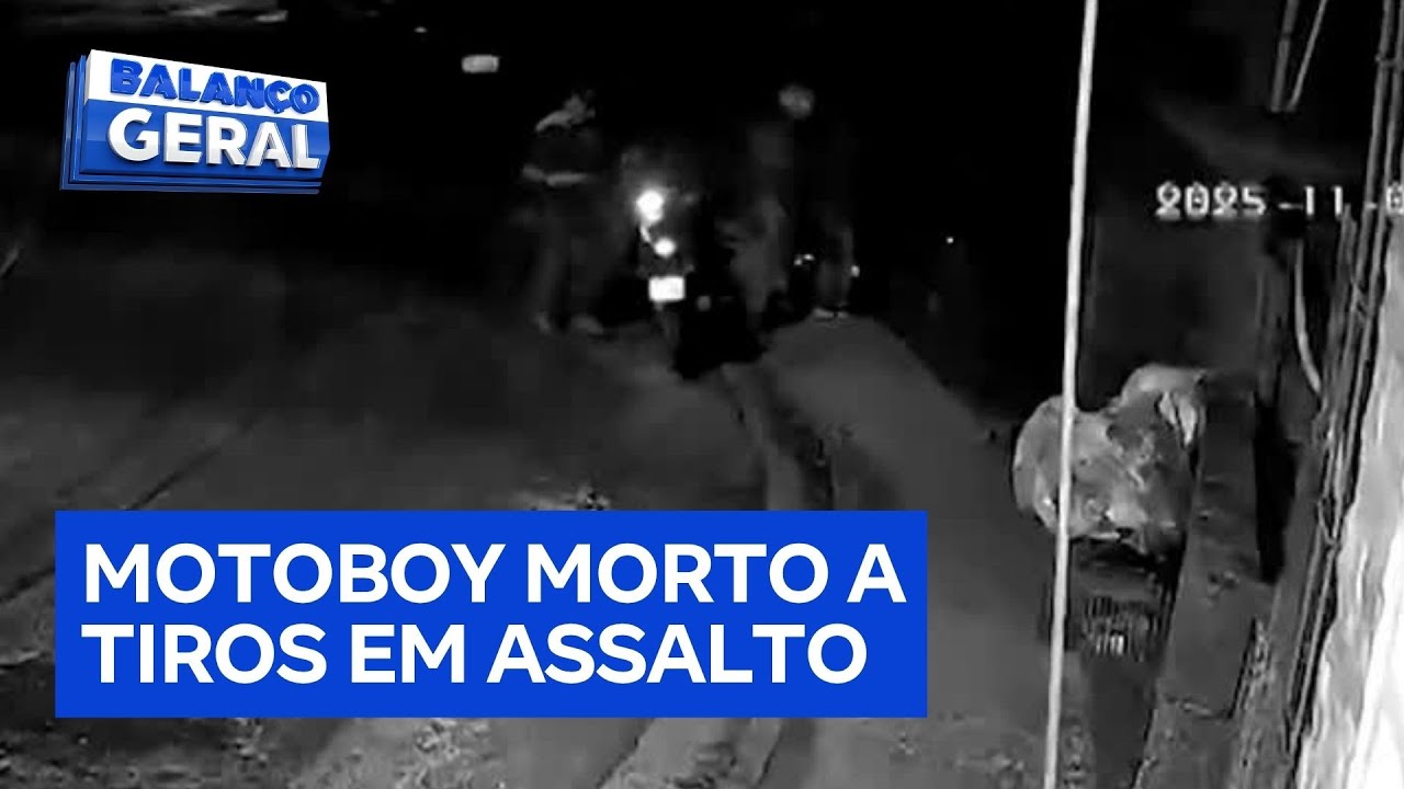 Entregador de pizzas &eacute; morto ao reagir &agrave; abordagem de ladr&otilde;es de moto na Grande S&atilde;o Paulo