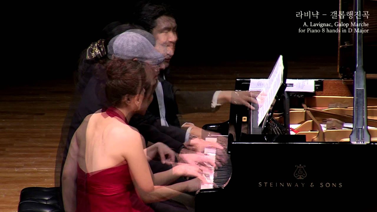 [8인의 피아니스트] A. Lavignac - Galop Marche for Piano 8 hands in D Major