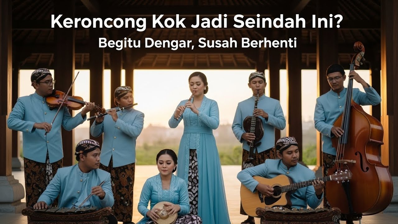 Musik Keroncong Modern Favorit  Playlist Tenang Penyejuk Malam