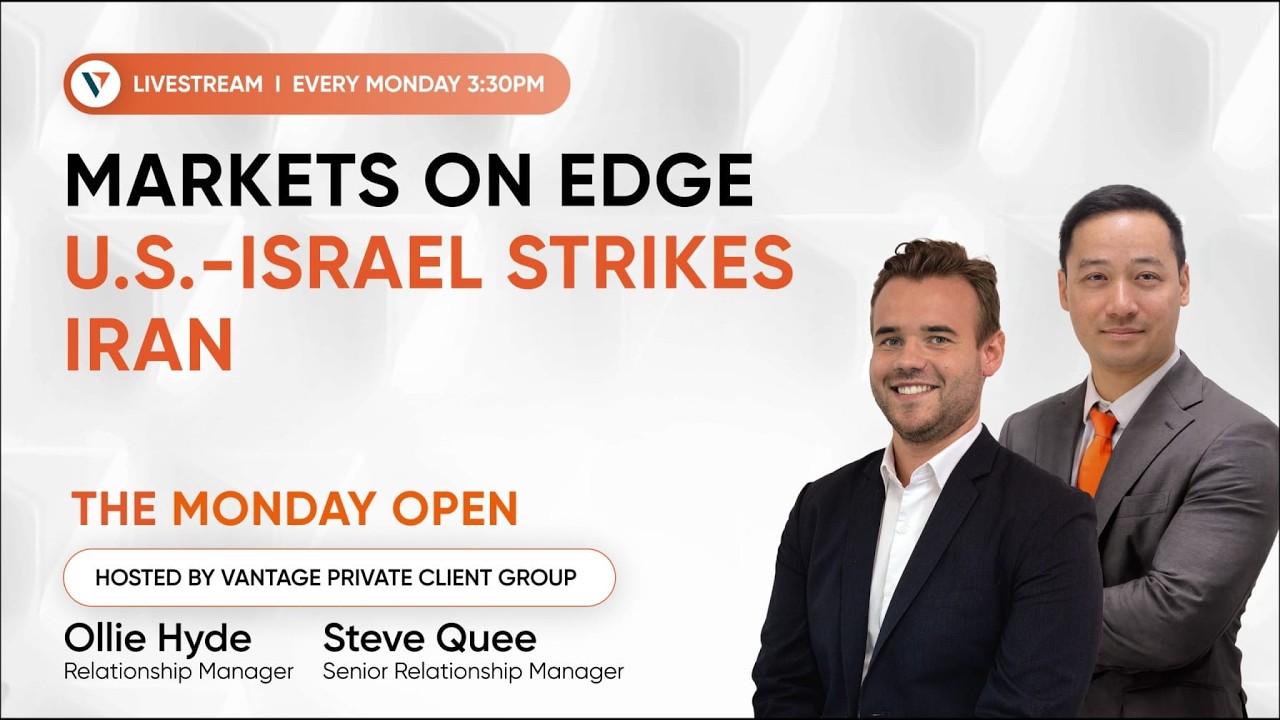 U.S. - Israel Strike Iran: Markets on Edge | The Monday Open #financialnews #marketanalysis