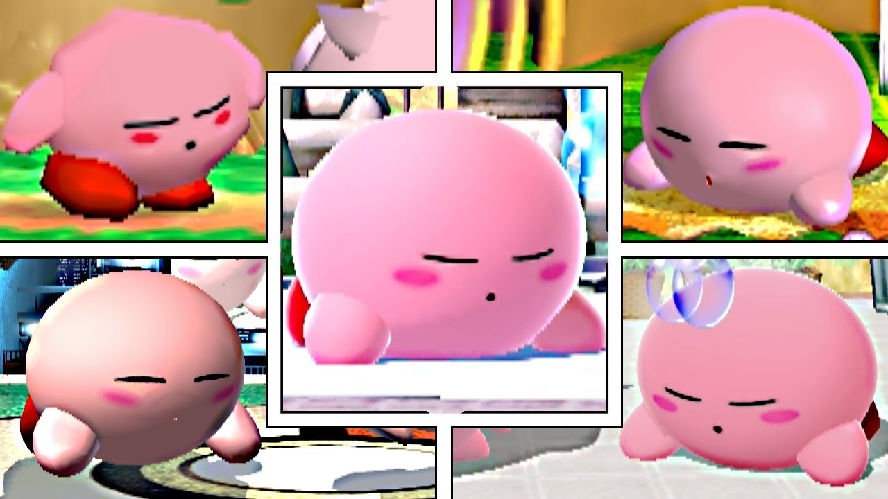 Evolution Of Character's Sleeping Animations In Super Smash Bros Series