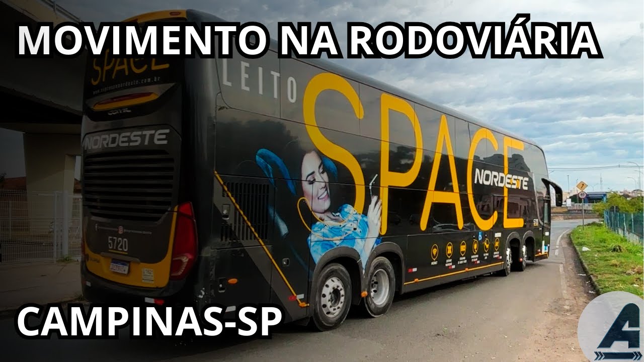 MOVIMENTO NO TERMINAL RODOVIÁRIO DE CAMPINAS-SP