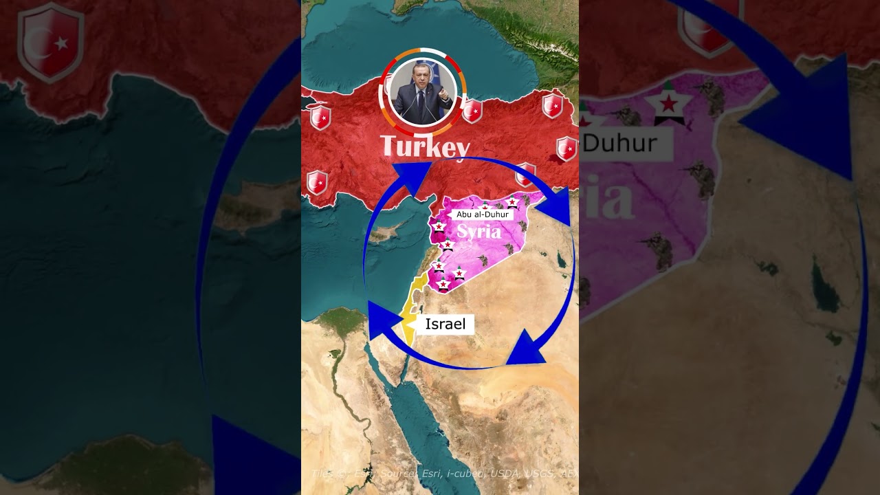 Why Did Israel Bomb a Syrian Airbase Linked to Turkey? 🇮🇱🇹🇷 #Israel #Turkey #Syria