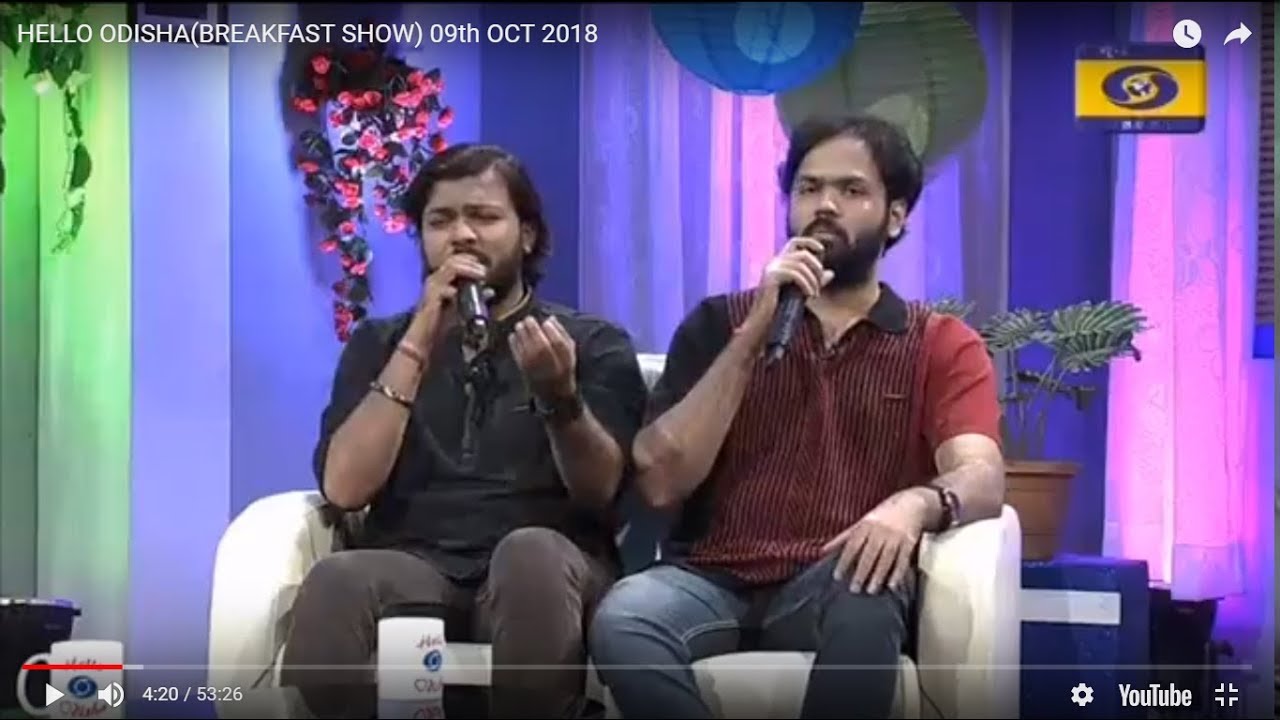 BANDISH & RANDEEP PALIT in Hello Odisha Video